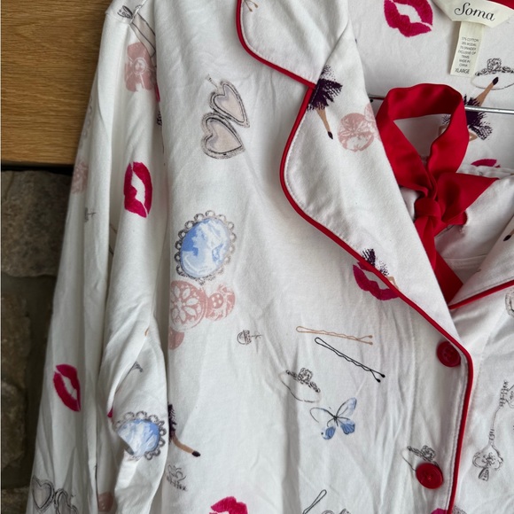 SOMA embraceable pajama set Size XL - Picture 5 of 12
